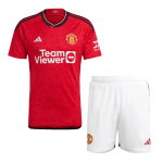 Manchester United Home Authentic Jerseys Kit 2023/24