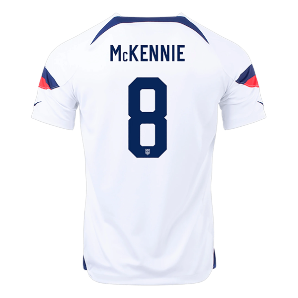 McKENNIE #8 USA Home Jersey World Cup 2022