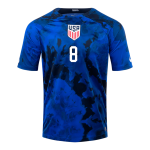 McKENNIE #8 USA Away Jersey World Cup 2022