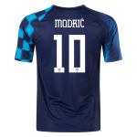 MODRI? #10 Croatia Away Jersey World Cup 2022