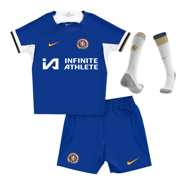 Chelsea Home Kids Soccer Jerseys Full Kit 2023/24