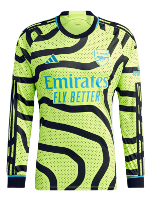 Arsenal Away Long Sleeve Soccer Jersey 2023/24