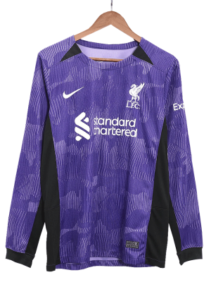 Liverpool Third Away Long Sleeve Soccer Jersey 2023/24