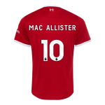 MAC ALLISTER #10 Liverpool Home Jersey 2023/24