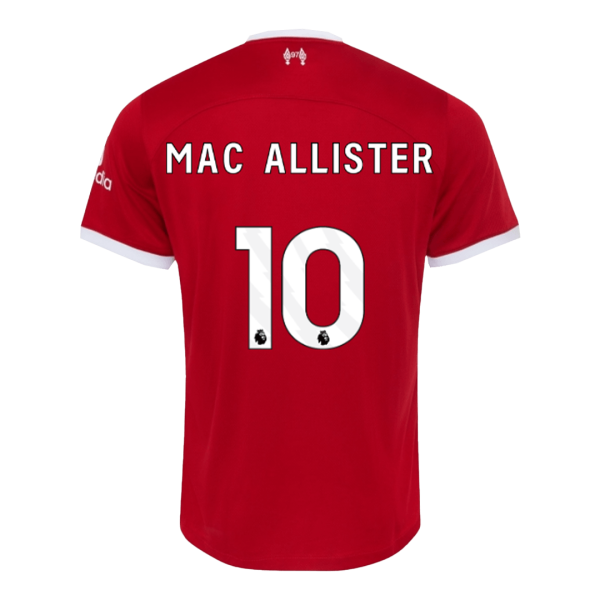 MAC ALLISTER #10 Liverpool Home Jersey 2023/24