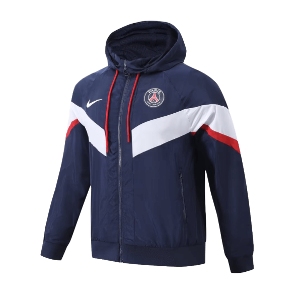 PSG Hoodie Windbreaker Jacket 2023/24 - Navy