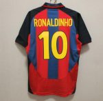 Retro Barc Home Soccer Jersey 2003 2004